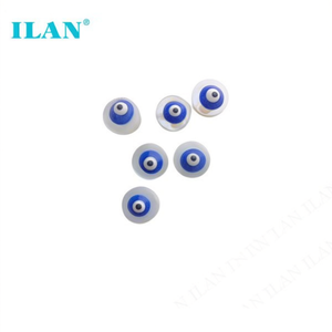 Perline di conchiglia ILAN 16-18 mm Occhi Blu per fai da te, 6 pz - Product Image 1