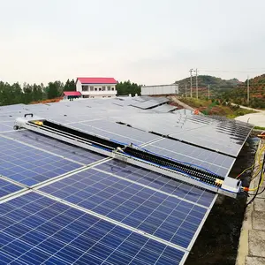 Elektrischer Industrie reiniger Solarpanel-Reinigungs set Solarpanel-Reinigungs roboter Photovoltaik-Reiniger