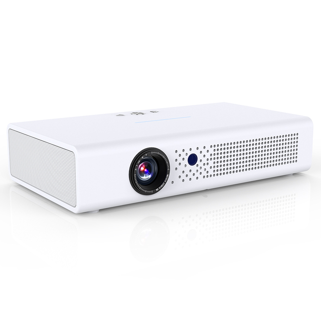 Smart Home Daylight Education Room Mini Portable DLP 4K Laser Full HD Pico Laser Beam Video Proiettor Room Projector