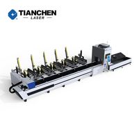 Machine de découpe laser à fibre tubulaire professionnelle TIANCHEN, alimentation automatique CNC, CYP CUT HIWIN, découpe de métaux