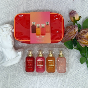 Set de Regalo de Perfumes de Lujo para Mujer, Venta al por Mayor, 4*10ml, Dos Aromas, Mini Set, Aroma Floral y Frutal Duradero - Product Image 5