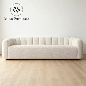 <span class=keywords><strong>Canapé</strong></span> de salon moderne en tissu, ensemble de canapés <span class=keywords><strong>3</strong></span>-4 <span class=keywords><strong>places</strong></span>, <span class=keywords><strong>canapé</strong></span> décoratif pour hôtel et <span class=keywords><strong>club</strong></span>, mobilier d'intérieur, <span class=keywords><strong>canapé</strong></span> deux <span class=keywords><strong>places</strong></span> en bouclette blanche cannelée - Product Image 1
