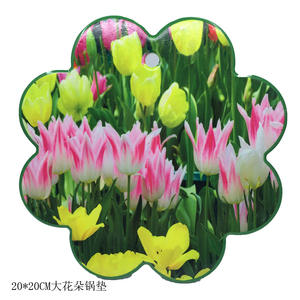 Posavasos de Cerámica con Forma de Flor de 20x20cm, Aislante del Calor para Uso en la Cocina - Product Image 3