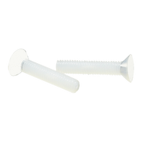 Vis à tête ronde Phillips en nylon PA66, vis métriques à tête cylindrique, fixations en plastique, vis isolées pour pièces automobiles