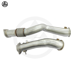 Chất lượng cao csz hiệu suất downpipe cho BMW S58 M3 G80 M4 g82 M2 G87 3.5 "đến 3" ống xả đua downpipe - Product Image 2