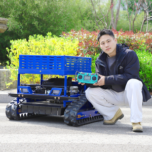 800MM Industrial DIY RC Zero Turn Lawn Mower <b>Gasoline</b> Powered Remote Control Professional Mower Engine 4-Stroke 9.5HP - Product Image 2