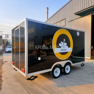 2025 chariots de vente de rue mobiles personnalisés BBQ rapide à vendre remorque de camion de nourriture équipée de cuisine complète - Product Image 2