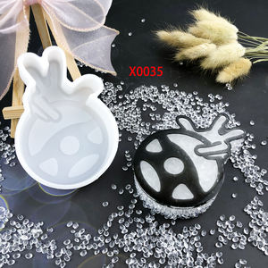 Moule en silicone pour résine fait main, style DIY, ornements décoratifs et outils pour gâteaux, pour la fabrication de résine, moule en plâtre - Product Image 4