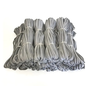 Bạc Stretch ban nhạc phản ánh vải băng sọc đàn hồi phản chiếu đường ống cho quần áo giày - Product Image 4