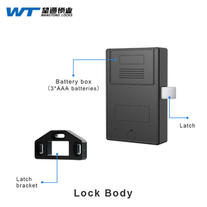 Khóa tủ vân tay WT Wangtong với chế độ công cộng, khóa tự động, khóa tủ đồ phòng tập thể dục, khóa Wangtong WT 2048-A0SF - Product Image 4