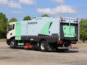 Dongfeng Tianjin Pure Electric Street Cleaning Trucks Road Sweeper Machine Barredoras al vacío - Product Image 6