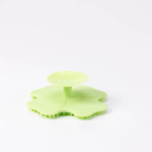 Suave para la cara Cepillo facial con forma <span class=keywords><strong>de</strong></span> trébol <span class=keywords><strong>de</strong></span> <span class=keywords><strong>cuatro</strong></span> <span class=keywords><strong>hojas</strong></span> <span class=keywords><strong>de</strong></span> silicona con mango Cepillo <span class=keywords><strong>de</strong></span> limpieza <span class=keywords><strong>de</strong></span> masaje facial <span class=keywords><strong>de</strong></span> silicona - Product Image 6