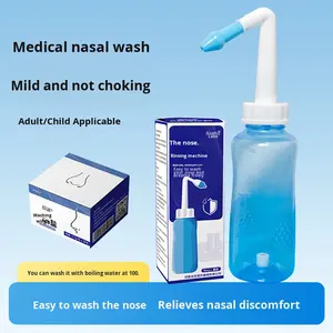 Irrigador <span class=keywords><strong>Nasal</strong></span> <span class=keywords><strong>de</strong></span> Plástico Xuehu, Dispositivo <span class=keywords><strong>de</strong></span> <span class=keywords><strong>Lavado</strong></span> <span class=keywords><strong>Nasal</strong></span> Casero para Adultos y Niños, Operación Manual, Capacidad <span class=keywords><strong>de</strong></span> 300 ml, Rociador <span class=keywords><strong>de</strong></span> <span class=keywords><strong>Agua</strong></span> <span class=keywords><strong>con</strong></span> Sal Marina - Product Image 3