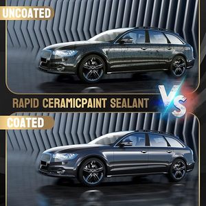 Revestimiento Cerámico de Grafeno Avanzado de 70 ml para Cuidado del Automóvil, 12H, 10 Años de Duración, Autoregeneración, Tecnología UV Track, Ultra Alto Nivel - Product Image 5
