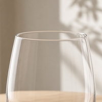 Verre à champagne simple de 300 ml et 400 ml, en forme d'œuf, sans col, grande capacité