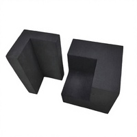 Protections d'angle anti-collision en mousse EVA noire personnalisées pour meubles, marchandises fragiles, portes, fenêtres - Fentes d'angle - Stock fabricant