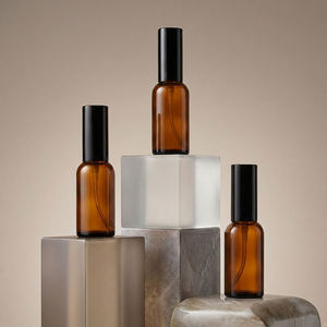 Factory Directly Supply Perfume <b>Spray</b> Lotion Pump <b>Bottle</b> Matte Frosted Amber Fine Mist Glass <b>Spray</b> Jar Pump <b>Bottle</b> - Product Image 1