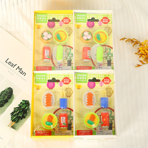 Juego de gomas de borrar de dibujos animados para niños, regalo para el estudio, múltiples especificaciones, hecho en China - Product Image 4