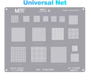 MaAnt Universal Multi Function BGA Reballing Stencil pour <span class=keywords><strong>iPhone</strong></span> pour <span class=keywords><strong>Samsung</strong></span> pour Huawei ForXiaomi LCD <span class=keywords><strong>TV</strong></span> PS4Planting Tin Template - Product Image 6