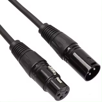 Câble XLR 3 broches de haute qualité en gros, mâle vers femelle, pour microphone