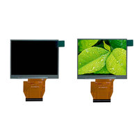 Module d'affichage LCD TFT IPS 3,5 pouces 320x240 350cd/m² RGB 54 broches FPC Écran industriel pour panneaux de commande et appareils portables