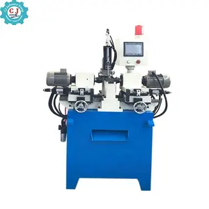 Tự Động CNC Tay Áo Ống Ferrite Nhẫn Cuối Đôi Máy Chamfering Thép Ngắn Thanh Đường Ống Cuối Chamfering Máy