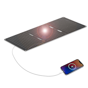 Portable 10W 15W 30W 60W pliable USB type-c chargeur solaire léger 40W panneau solaire pour le camping - Product Image 1