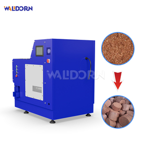 Compacteur hydraulique compact pour copeaux métalliques, cycle de 20 secondes, pour la fabrication de briquettes d'aluminium et de cuivre - Product Image 1