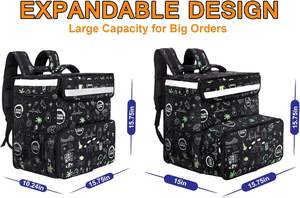 Hot Waterproof Sac Isotherme Livraison Courier Hot Pizza Grocery Bike Custom Thermal Insulated Motorcycle <b>Delivery</b> <b>Bag</b> for Food - Product Image 2