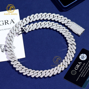 Бриллиантовый тестер GRA, 12 мм, кубическая цепочка из муассанита - Product Image 4