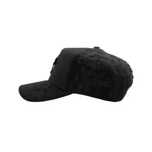 100% Neue Originalqualität Wildleder-Schirmmützen Gorras Del Barbas Hüte mit Individueller 3D-Stickerei Verstellbare Gorras Barbas Hüte Oro - Product Image 4