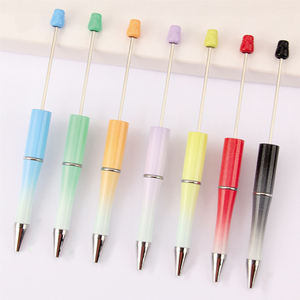 ปากกาลูกปัด DIY สร้างสรรค์น่ารัก ปากกาลูกปัดแบบลูกบอลเคลือบ UV ไล่สีสามสี งานแฮนด์เมด ที่ใส่ปากกาลูกปัด ของขวัญส่งเสริมการขาย - Product Image 3