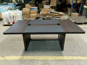 Thiết kế hiện đại nội thất văn phòng MDF văn phòng họp Bàn hội nghị mô hình mới - Product Image 3