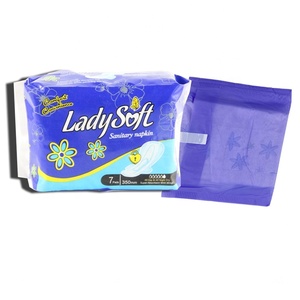 Direct Selling China Ultra <b>Cheap</b> Superior Quality Disposable Cotton Super Absorbent Ultra Thin Winged Leak Guard Sanitary Napkin - Product Image 1