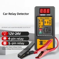 Probador de Baterías Automotrices Chiyu OB104 12V 24V Universal para 4 y 5 Pines, Herramienta de Diagnóstico con Pantalla Digital
