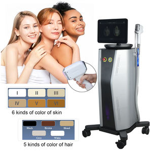 La mejor máquina profesional de depilación láser de diodo de longitud de onda 755 808 1064nm, depilación láser indolora - Product Image 4