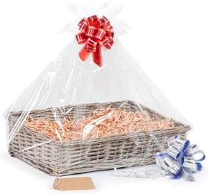 Yulin Jiafu Create Eco-Friendly Nautical Style Wicker Gift <strong>Hamper</strong> <strong>Basket</strong> <strong>Kit</strong> for Christmas Baby Shower Birthday Gifts - Product Image 1
