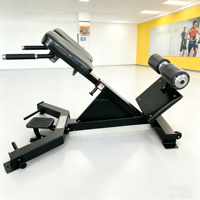 Chaise romaine réglable pour équipement de fitness personnalisé, banc d'exercice pour hyperextension dorsale à 45 degrés