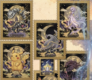 Coffret <span class=keywords><strong>de</strong></span> cartes à collectionner en métal sur le thème <span class=keywords><strong>de</strong></span> l'anime, édition limitée, cartes à échanger Pokémon en boîte, étui holographique en acrylique, <span class=keywords><strong>jeu</strong></span> <span class=keywords><strong>de</strong></span> table - Product Image 6