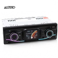 Reproductor MP3 para Auto, 1 Din, Pantalla Táctil, Bluetooth, USB, Lector de Tarjetas TF, Entrada AUX, Asistente de Voz, Memoria de Apagado