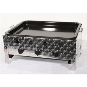 Directo de fábrica profesional comercial al aire libre jardín Gas barbacoa parrilla 3 llamas cepillado <span class=keywords><strong>Gastro</strong></span> barbacoa plancha moderna CE LFGB - Product Image 3