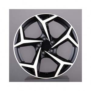 Jante en alliage de coulée de style sport de 15 à 16 pouces pour VW <span class=keywords><strong>Polo</strong></span> Finition noire 4 pièces quantité minimale de commande 112/100 PCD 35/45 ET - Product Image 3