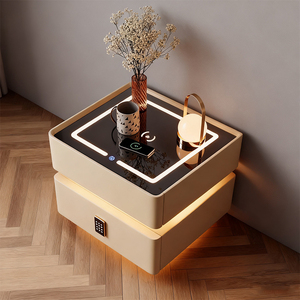 Mueble de Dormitorio Compacto con Estación de Carga Inteligente Minimalista Moderna para Montar <span class=keywords><strong>en</strong></span> la Pared, el Más Solicitado - Product Image 1