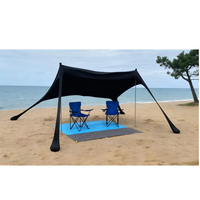 Carpa de Playa Portátil Resistente al Viento Hosa, Toldo de Protección Solar, Oferta de Verano