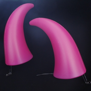 Nouvelles feux auxiliaires JSHINE LED en forme de cornes de démon pour tricycles de tourisme et semi-remorques - Product Image 1