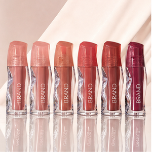 Brillo Labial Vegano con Tubo y Pincel Pequeño, Logotipo Personalizado, Antiadherente, Aspecto Natural para OEM ODM - Product Image 2