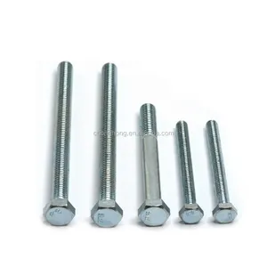 High Quality Half Threaded / Full Threaded Long Hex Bolt