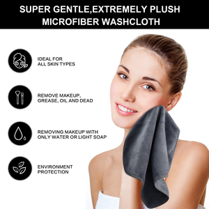 Serviette de Visage Blanche <span class=keywords><strong>en</strong></span> Microfibre à Séchage Rapide Sunland, Douce, Compressée, Démaquillante, pour Usage Domestique, Spa, Hôtel, Design <span class=keywords><strong>Carré</strong></span> Uni - Product Image 3
