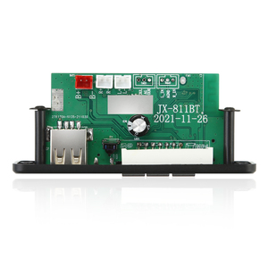 Papan dekoder MP3 Stereo 7-18V 2*20W 40W, papan dekoder pemutar MP3 <span class=keywords><strong>Bluetooth</strong></span> 5.0, modul USB FM AUX Radio kartu Handsfree musik - Product Image 2