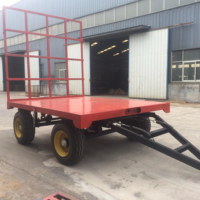 Remorque à foin à plat Bale Trailer